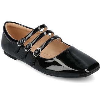 Journee Collection Womens Wide Width Darlin Dress Flats