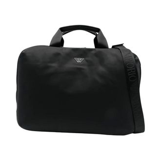 Emporio Armani Tassen, Heren, Zwart, ONE Size, Backpack