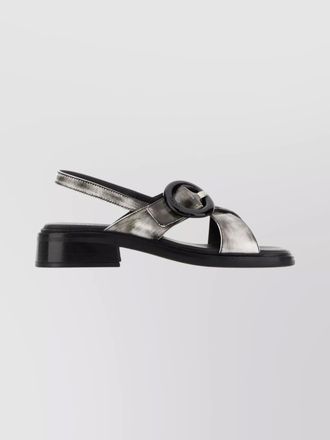 Prada leather sandals