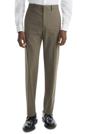 Theory Mayer New Tailor 2 Wool Dress Pants in Moss - F03 at Nordstrom Rack, Size 30