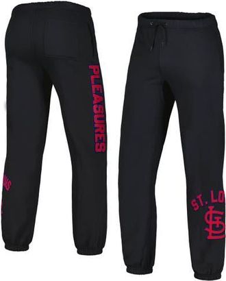 Pleasures Mens PLEASURES Black St. Louis Cardinals Opening Day Sweatpants at Nordstrom, Size Xx-Large