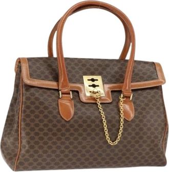 Celine Pre-owned Handbags, female, Brown, Size: ONE SIZE Pre-owned Plastic Handbag