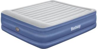 Bestway Colch&oacute;n Inflable Tritech Cama Kingsize Con Bomba De Aire Incorporada - Bestway