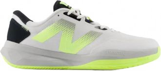 New Balance Mens Fuelcell 796 V4 Tennis Shoes In White/neon Green