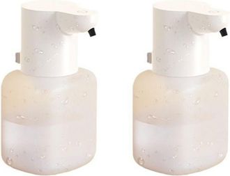 OEM 2 Dispensadores Autom&aacute;ticos De Jab&oacute;n, Dispensador De Jab&oacute;n Espumoso Sin Contacto, 550 Ml, Dispensador De Jab&oacute;n De Espuma Ajustable, Recargable Por Usb