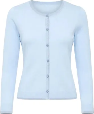 Liu Jo Cardigan con bottoni - female - Liu Jo - Cardigans - Blue - S - Knitwear