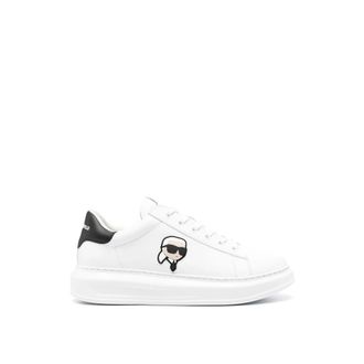 Karl Lagerfeld Sneakers, male, White, 9 UK, Kapri Karl Nft To Lace