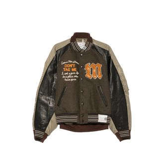 Miharayasuhiro Embroidered Panelled Jacket