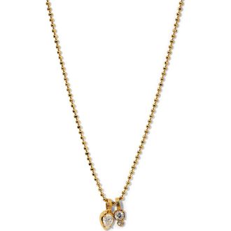 Nadri Delancy Charm Necklace in Gold at Nordstrom
