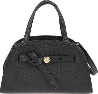 Tory Burch Romy Small - Dames - Handtassen - Zwart - ONE Size - Leer - Tassen