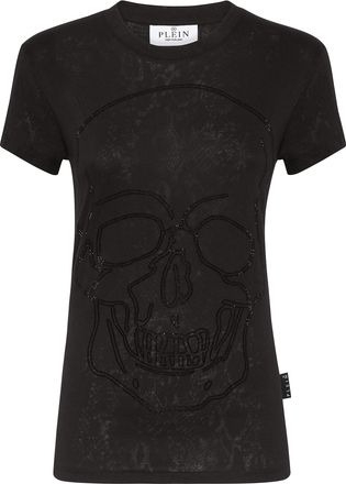 Philipp Plein T-Shirt Ronde Hals Skull