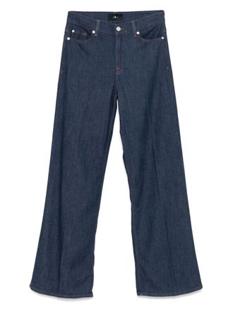 7 For All Mankind Jeans met vijf zakken - Blauw
