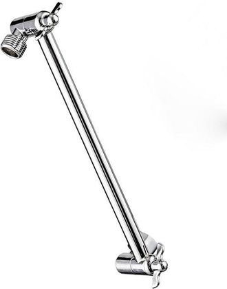 OEM Brazo Extensor Ajustable Para Cabezal De Ducha - 28 Cm (11 Pulgadas) - Lat&oacute;n Macizo Cromado