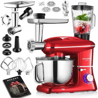 OEM Batidora Planetaria Probot Para Carne, 4 En 1, Recetas De 6,2 L + Recetas