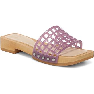 Vince Barbara Jelly Slide Sandal in Amethsyst at Nordstrom Rack, Size 10