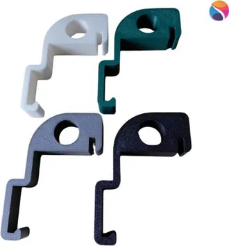 OEM Clips De Ventilaci&oacute;n Para Contenedores De Basura (4 Unidades) - Clips - Prevenci&oacute;n De Insectos Y Olores - Verde - Negro - Blanco - Gris