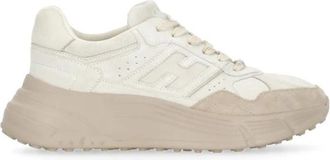 Hogan H669 Sneakers - Dames - Sneakers - Beige - 40 EU - Leer - Schoenen