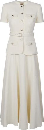 Self Portrait Donna, Abiti, Beige, XS, new