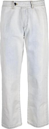 Officina 36 Light Blue Men Cotton Jeans