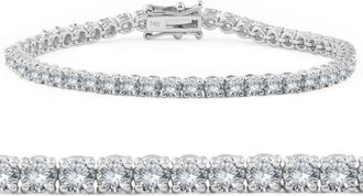 Pompeii3 4ct Diamond Tennis Bracelet 14K White Gold