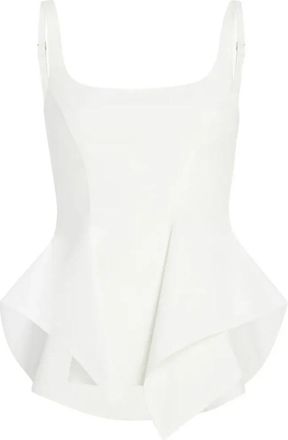 Khaite Loa Top - Dames - Tops zonder mouwen - Wit - S - Tops