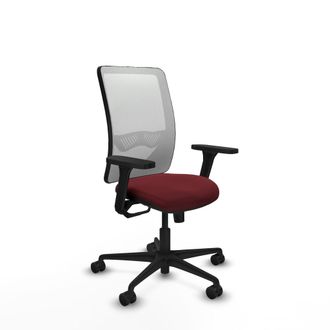 Piqueras y Crespo Silla De Oficina Piqueras Y Crespo Zulema Blanco Malla Cuero Sint&eacute;tico