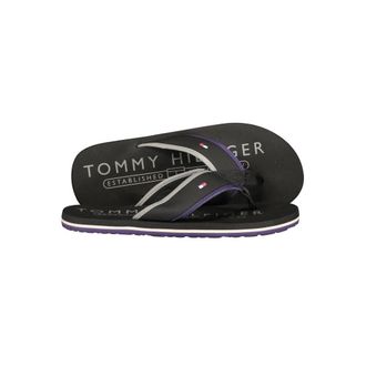 Tommy Hilfiger Nero Polyester Heren Slipper