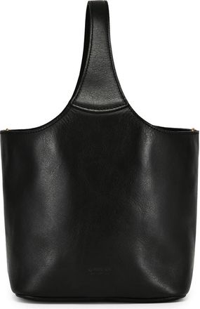 OLD TREND Napa Genuine Leather Relaxed Handcrafted Basket Bag in Black at Nordstrom