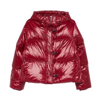 Fay Dames, Jassen, Rood, Maat: XS Leer