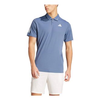 adidas Club 3-Stripes Polo Shirt Asia Sizing Blue IY3216