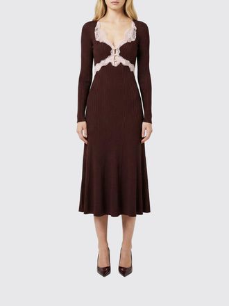 Self Portrait Dress SELF-PORTRAIT Woman color Brown