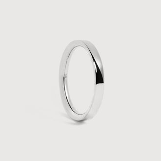 Monica Vinader Sterling Silver Essential Stacking Ring