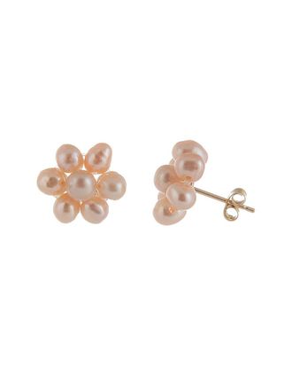 Splendid Pearls 14K 3-4Mm Freshwater Pearl Earrings