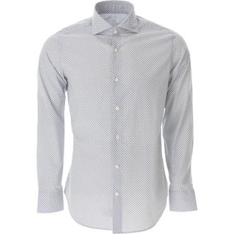 Caliban Stijlvol Casual Overhemd - Heren - Casual Overhemden - Wit - 5XL - Overhemden