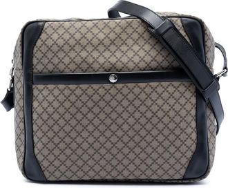 Gucci Pre-owned Gucci Diamante Coated Canvas Messenger Bag 267878 204991