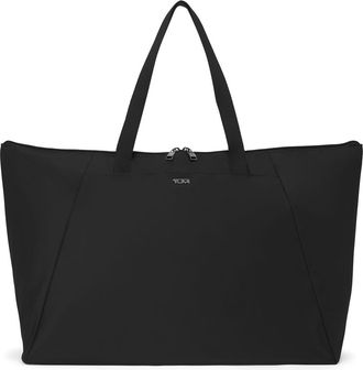 Tumi Voyageur Just in Case Packable Nylon Tote in Black/gunmetal at Nordstrom