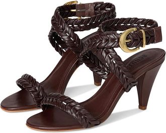 Schutz Cipri Womens Sandals Chestnut Brown : 10.5 M, Leather