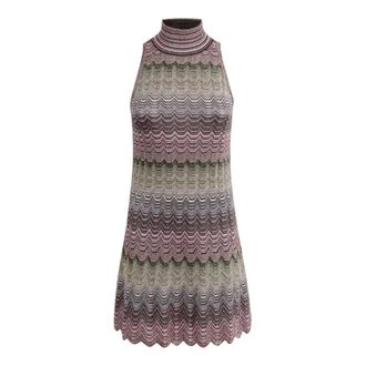 Missoni Dames, Jurken, Veelkleurig, Maat: M