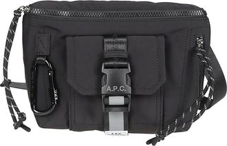 A.P.C. Trek Belt Bag - Heren - Heuptassen - Zwart - ONE Size - Tassen