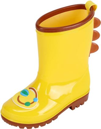 Generic Rain Boots Boys and Girls Non-Slip and Wear Four Rain Boots Fashionable Rain Boots Children School Students Casual Rubber Shoes All Outdoor Water Shoe