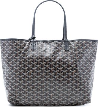 Goyard Pre-owned Womens Goyardine Saint Louis Pm - Black Textile - One Size