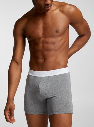 Le 31 Mens 5 striped-band boxer brief TENCEL TM modal organic cotton