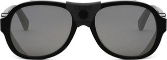 Celine CL40301U01C Square Full Rim Sunglasses - Black