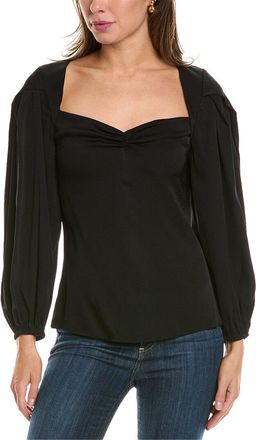 Emanuel Ungaro Jovanna Silk-Blend Blouse