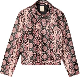 Camperlab leather jacket - Pink