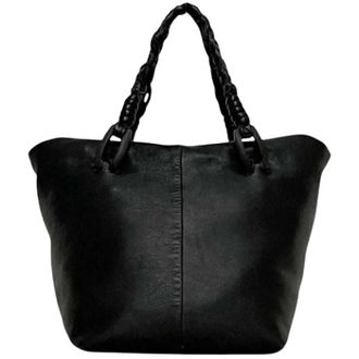 Loewe Bolso Tote Pre-owned - Pre-owned - Mujer - Negro - ONE SIZE