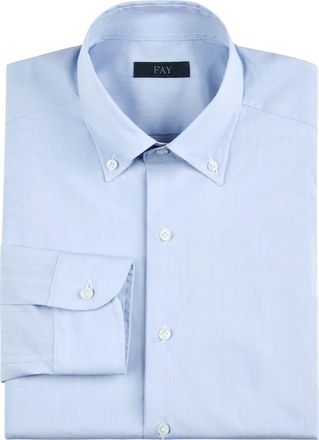 Fay French Collar Stretch Dress Shirt
