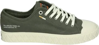 Palladium Schoenen, Heren, Groen, 47 EU, Linnen, Palla Ace Washed M