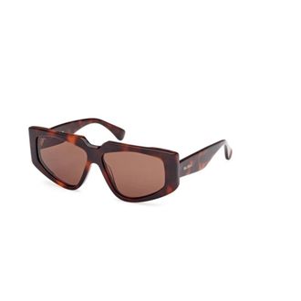 Max Mara Sunglasses, unisex, Brown, 58 MM, Authentic Glasses with Top-Notch Service