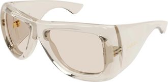 Saint Laurent SL 902 Howl Zonnebril - unisex - Accessoires - Beige - Maat: 63 MM